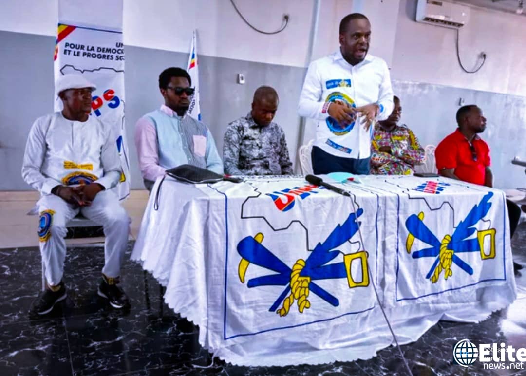 Kasaï : le DG Junior Mata et Ives Bukulu en véritables artisans de l'unité et la paix pour la jeunesse de l'UDPS Tshisekedi à Tshikapa