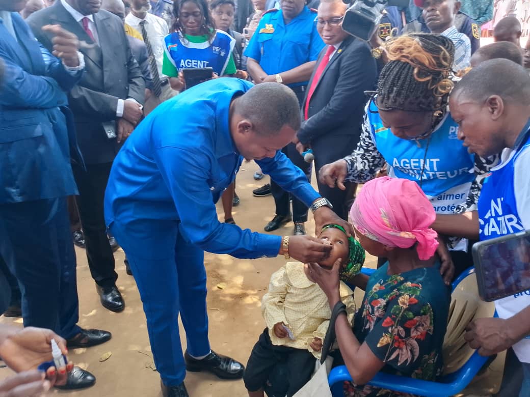Kwilu : lancement à Bandundu de la campagne intégrée de vaccination contre la rougeole et la poliomyélite Bandundu
