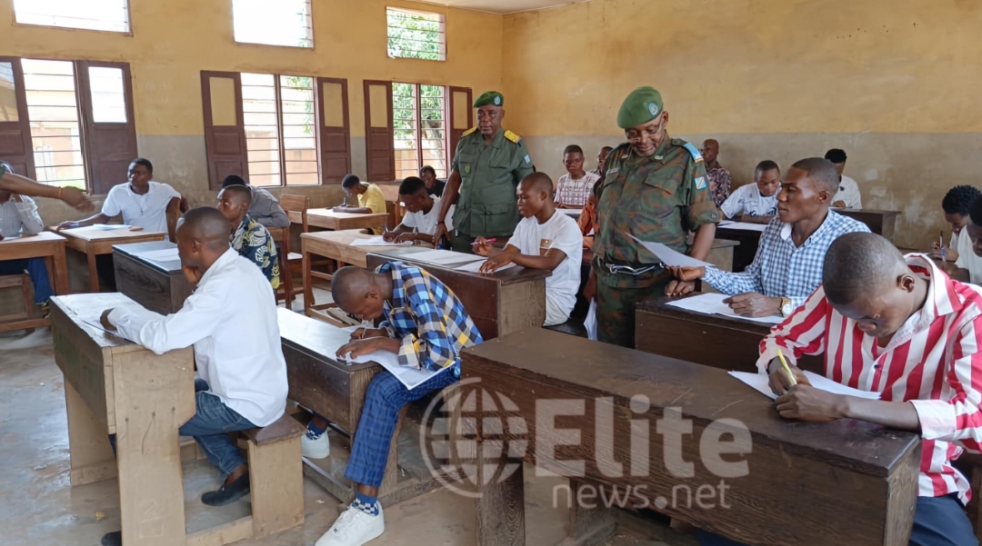 Kasaï : le concours national d'admission à l'Académie militaire lancé à Tshikapa