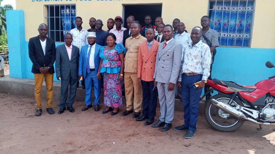 EDUC-NC Kasaï : la Proved Alembe Virginie et IPP Cyprien Yoka en mission d'itinérance à Kamonia