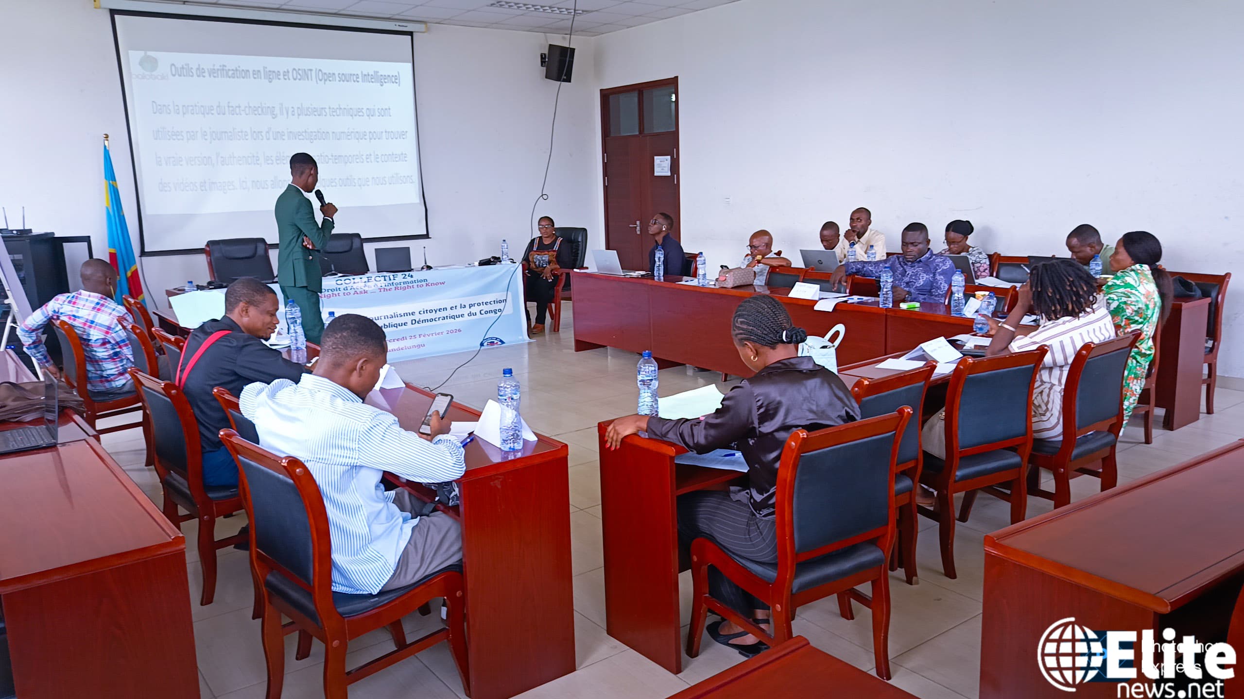 Médias : Lancement de l'atelier de formation sur le journalisme citoyen et la protection des lanceurs d'alerte en RDC