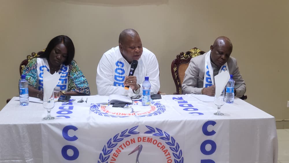 Haut-Katanga : installation du comité provincial du parti politique CODEP du député Simon Mulamba à Lubumbashi