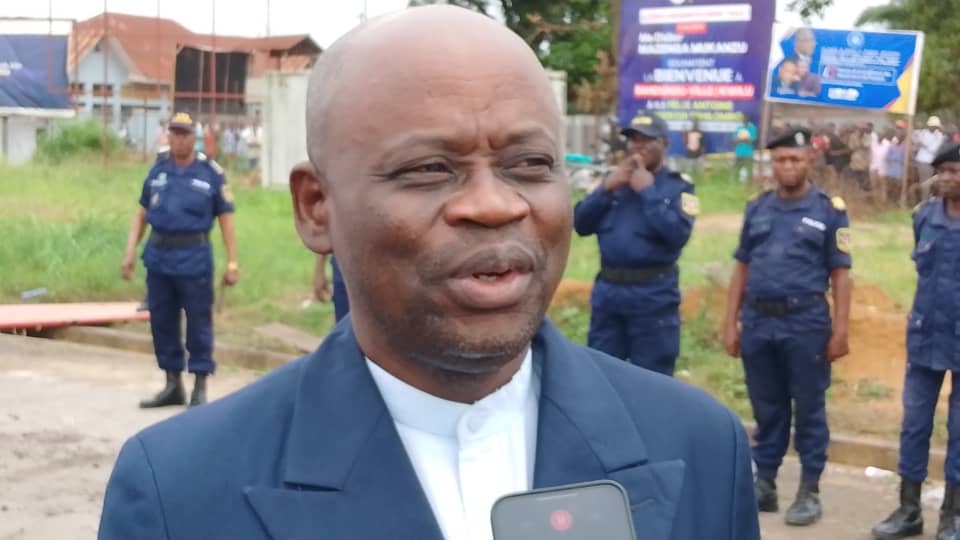 RDC : Le Gouverneur de la province de Sankuru, Martin Issipia Ecindo, est arrivé à Bandundu