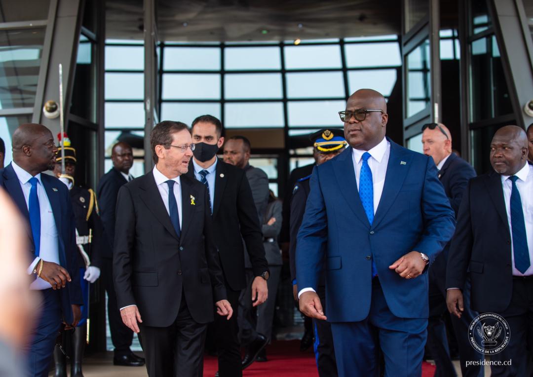 Visite d’Isaac Herzog à Kinshasa : la RDC et Israël ouvrent un nouveau chapitre de coopération