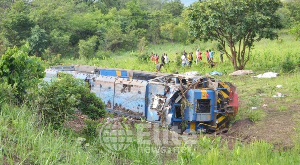 Tanganyika : 5 morts et plusieurs blessés après le déraillement d'un train de Kalemie