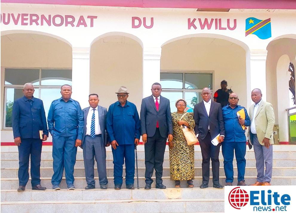 Kwilu : l’Institut pour la Renaissance de Bandundu présente sa vision au gouverneur Philippe Akamituna Ndolo
