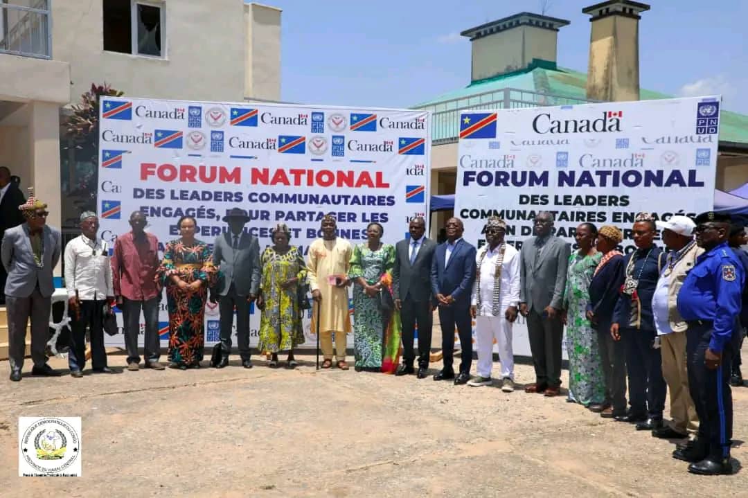 Kasaï-Central : lancement du Forum sur la masculité positive pour briser le cycle des VBG à Kananga