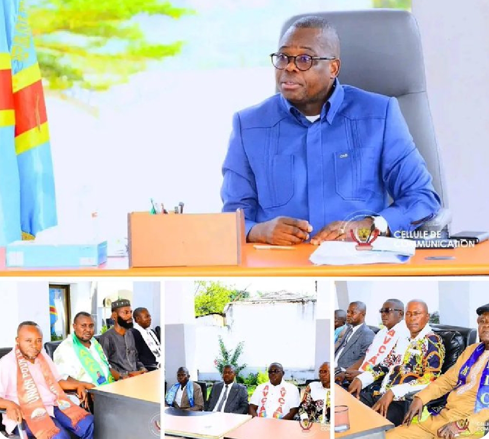 Arrivée du Prof André Mbata à Tshikapa : le Gouverneur Crispin Mukendi mobilise les partis politiques de l’Union sacrée