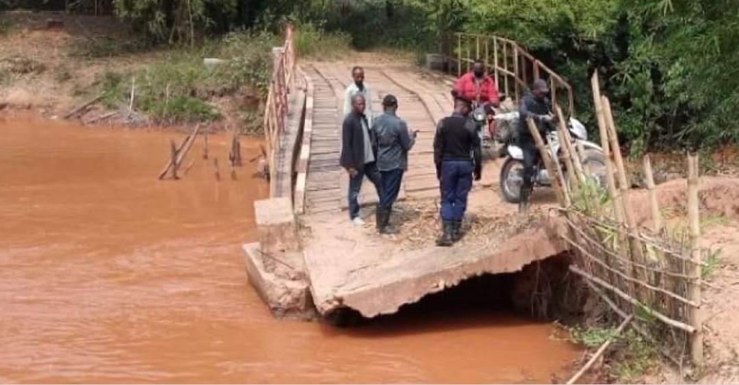 Kasaï : les habitants de la cité de kitangua sollicitent la réhabilitation du pont Lova dans le territoire de Tshikapa