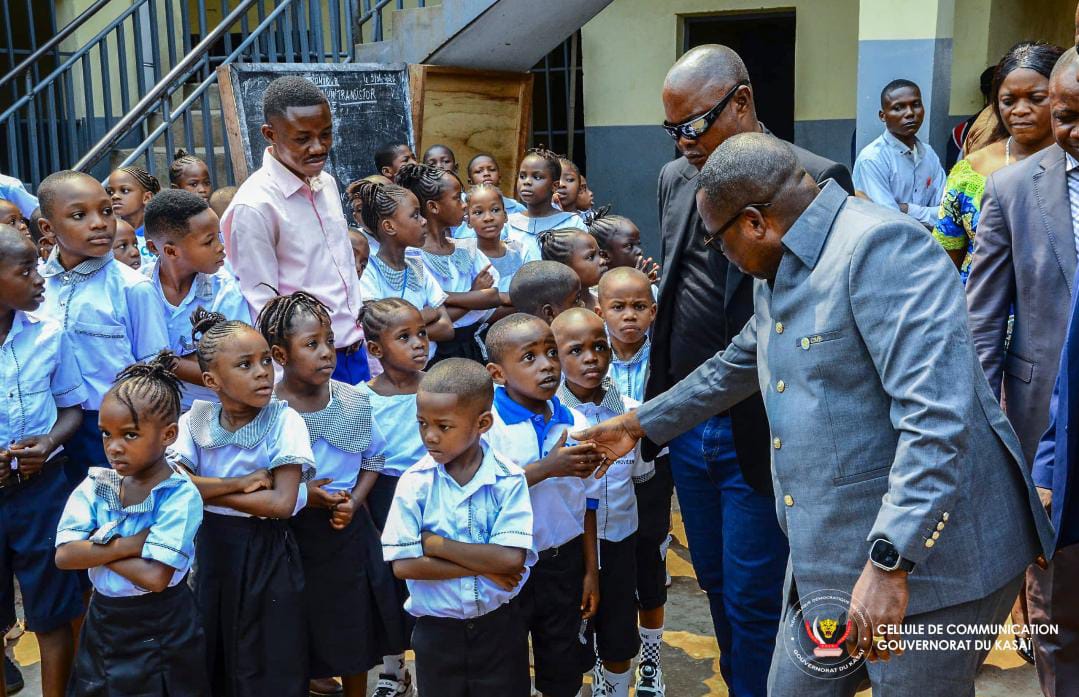 Kasaï : le Gouverneur Crispin Mukendi donne le coup d’envoi de la rentrée scolaire 2026-2027 à Tshikapa