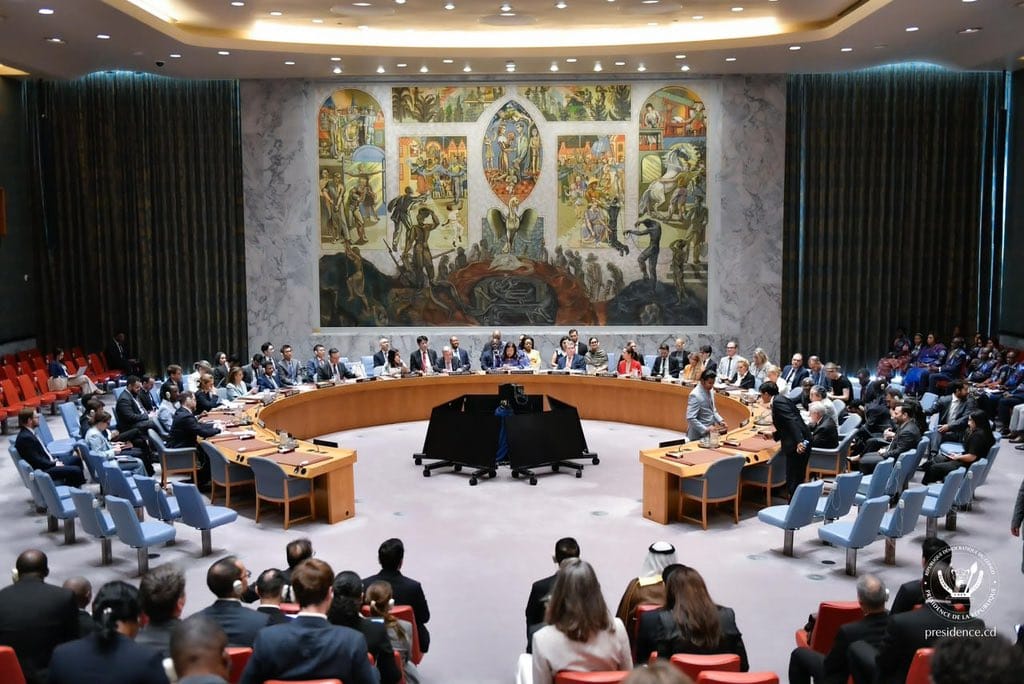 ONU : Félix Tshisekedi plaide pour une gouvernance équitable des ressources naturelles au Conseil de sécurité