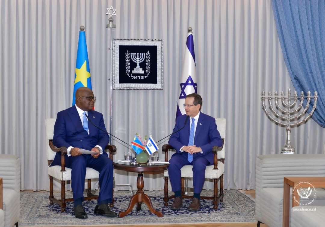 RDC-Israël : Tshisekedi en visite à Jérusalem pour renforcer le partenariat bilatéral