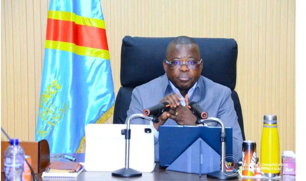 Kasaï : le Gouverneur Crispin Mukendi appelle au maintien des activités et exhorte la population à ne pas céder aux appels à la « ville morte »