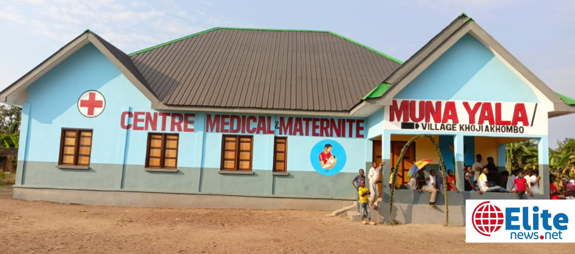 Kasaï : le député Guy Mafuta inaugure le centre médical « Muna Yala » construit sur fonds propres à Khoji-khombo