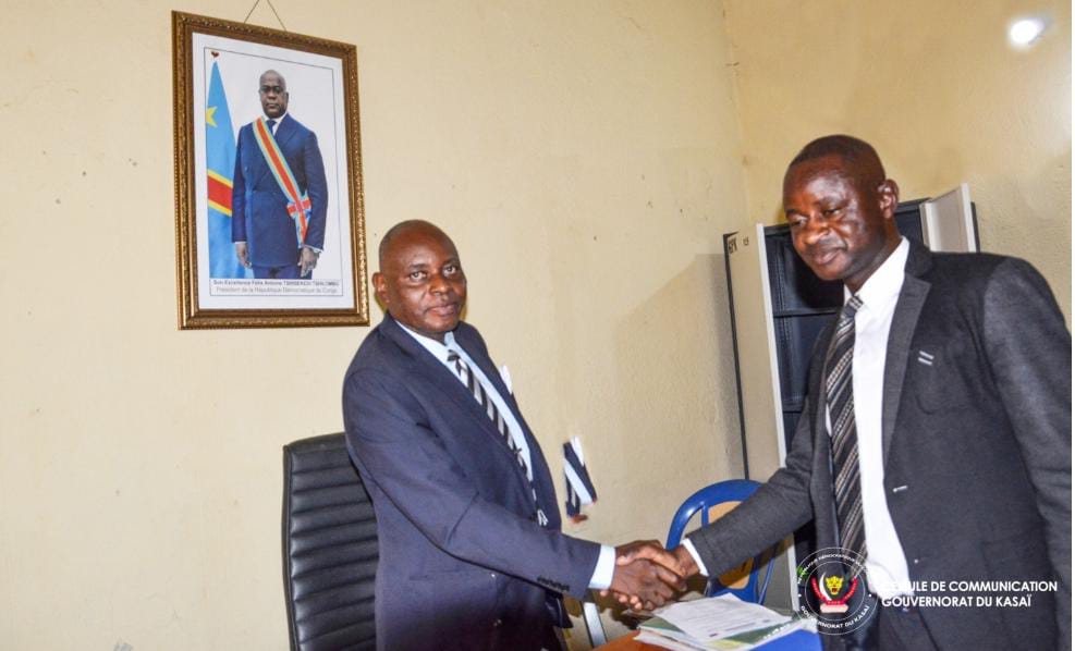 Kasaï : Marcel Ndjoko officiellement installé à la tête de la Direction provinciale de la Brigade anti-fraude