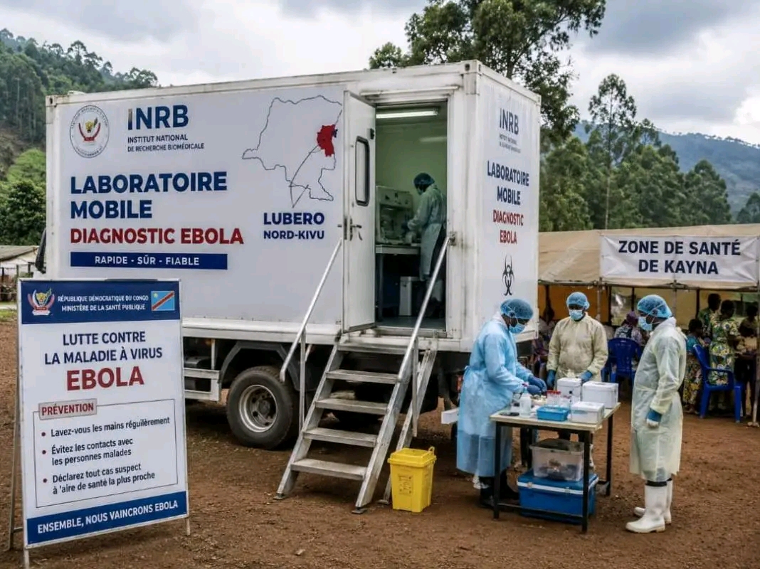 RDC : l'INRB déploie un laboratoire mobile à Lubero pour renforcer la détection précoce et la riposte contre Ebola