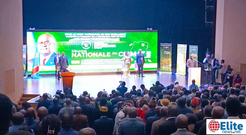 RDC : ouverture des travaux de la 2ème édition de la Semaine nationale du climat à Kinshasa