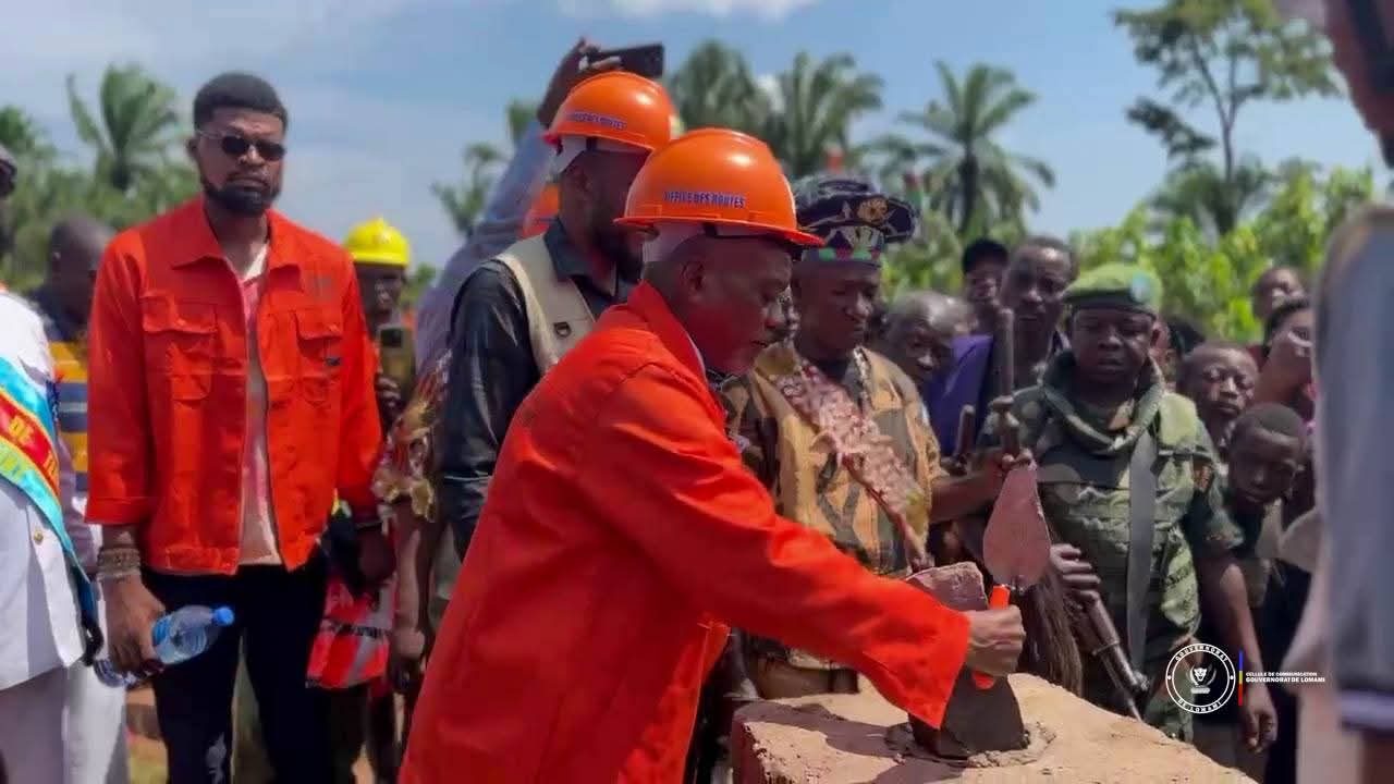 Lomami : lancement des travaux de construction du pont Tshibikosa et de l’entretien de 20 km de route Luputa-Katshisungu