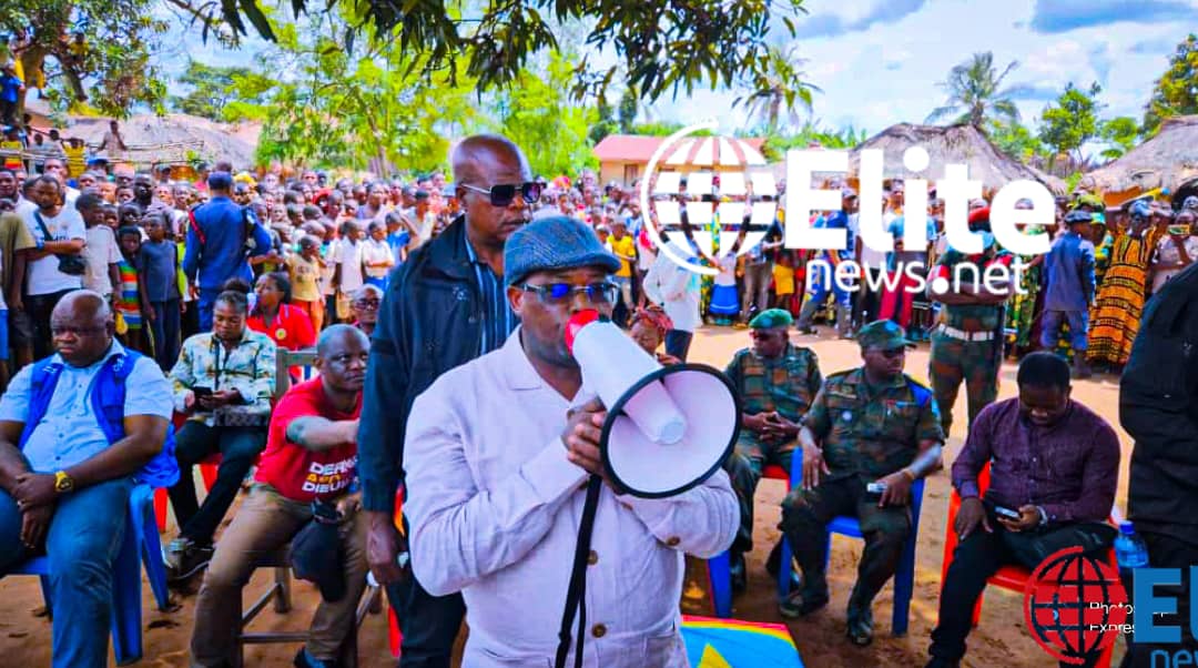 Kasaï : Le Gouverneur Crispin Mukendi en mission officielle dans les territoires de Luebo et Mweka