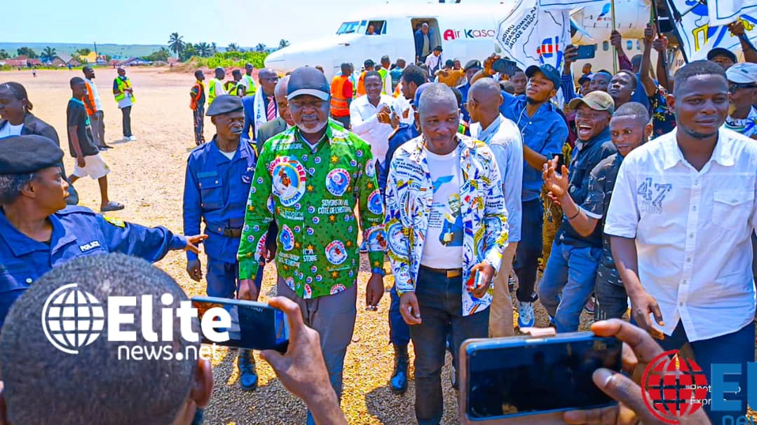 Kasaï : Hon Alain Tshisungu de retour à Tshikapa après une mission officielle en europe