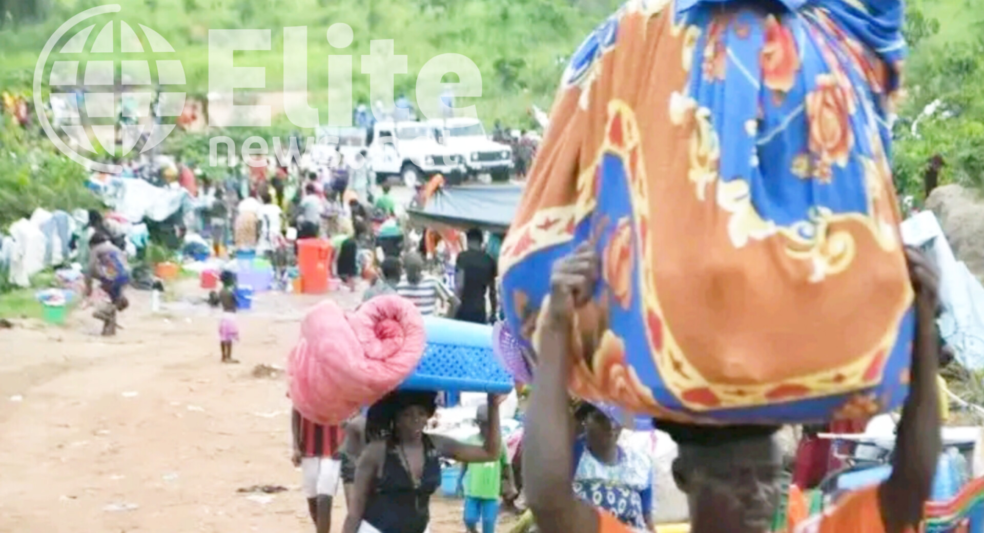 RDC : Plus 1400 congolais refoulés de l'Angola par la frontière de Tembo au Kwango
