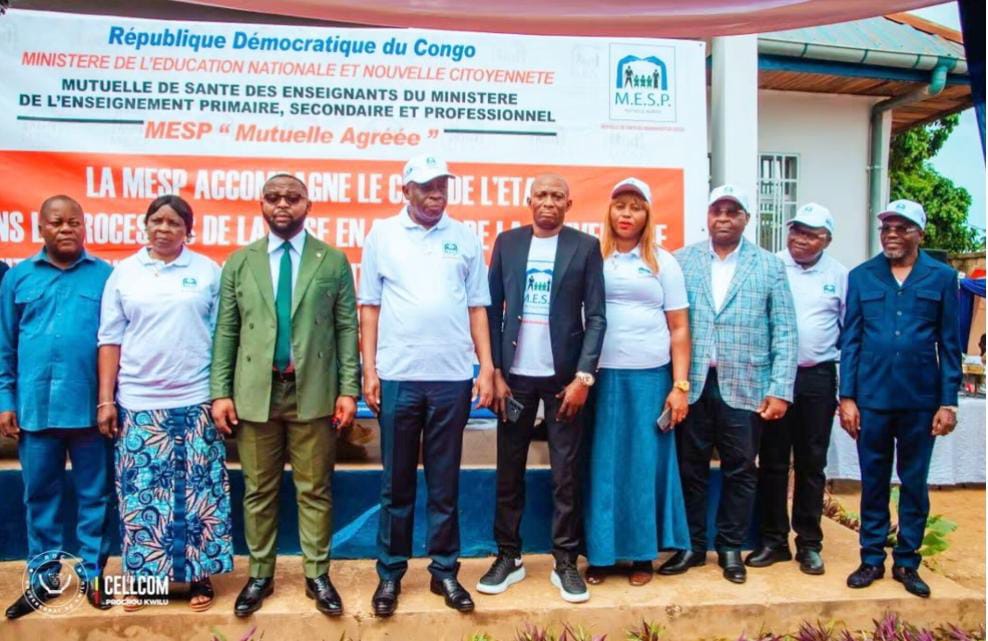 Protection sociale : la MESP officiellement lancée à Bandundu au profit des enseignants du Kwilu