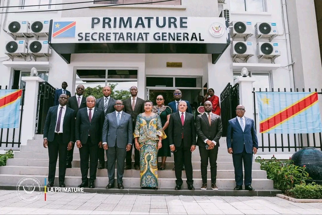 RDC : La Première Ministre Judith Suminwa inaugure le nouveau bâtiment du secrétariat général à la primature