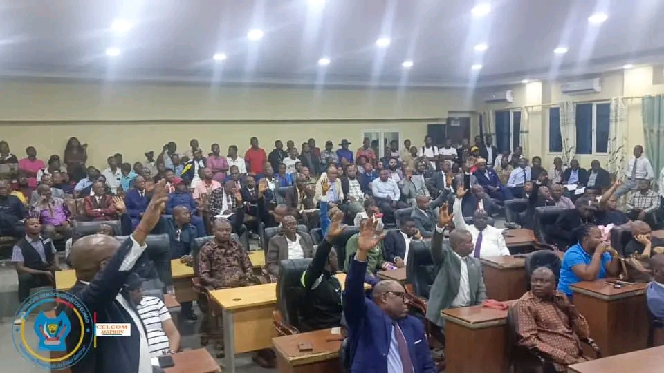 Kasaï-Central : Chiffré à 532 milliards de FC, Le Projet d'Edit budgétaire exercice 2026 déclaré recevable à l'Assemblée provinciale