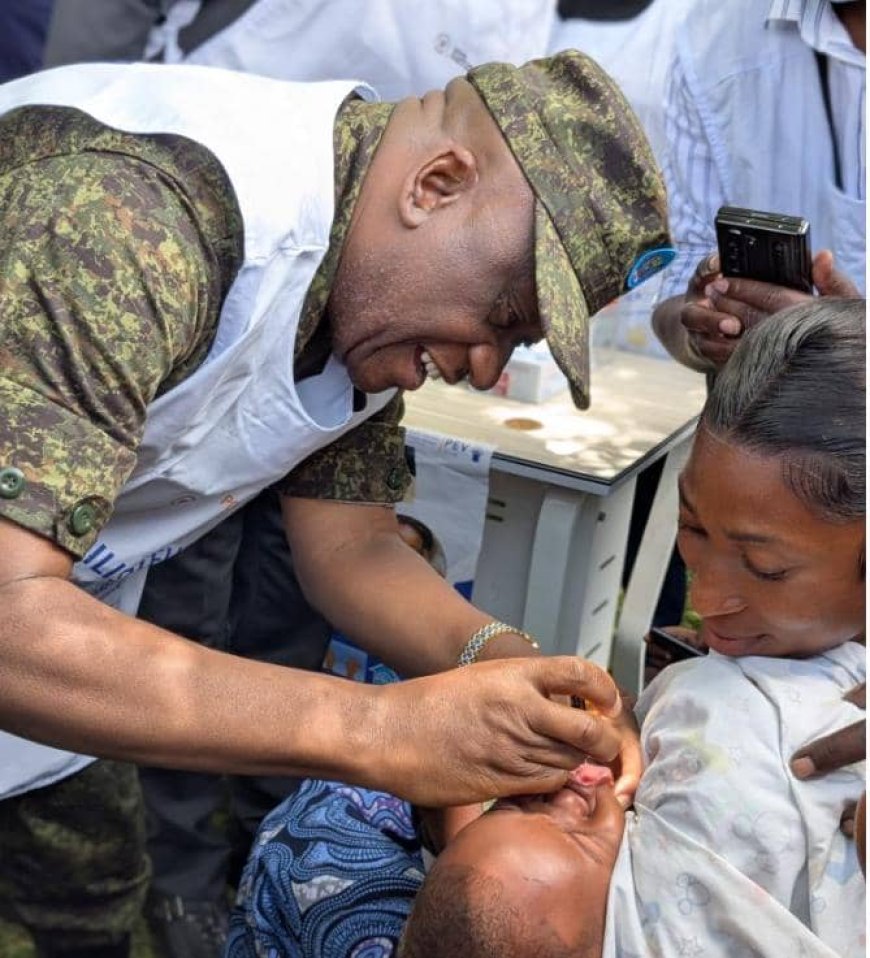 Ituri : lancement officiel de la campagne de vaccination contre la poliomyélite
