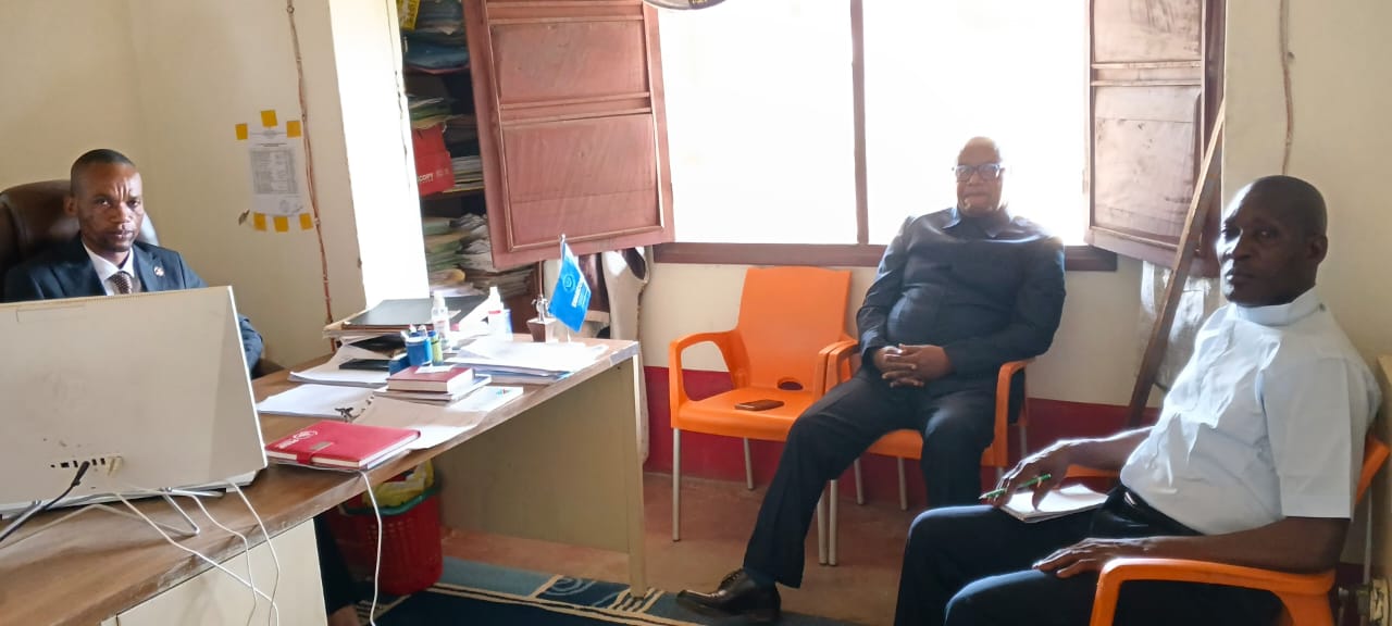 Kasaï : Tête à tête entre le Diprocope,proved et le coordonnateur de la Caritas à Mweka