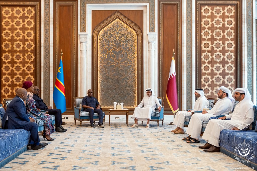 Paix dans l'Est de la RDC : à Doha, Tshisekedi réaffirme l'adhésion de Kinshasa à la médiation qatarie