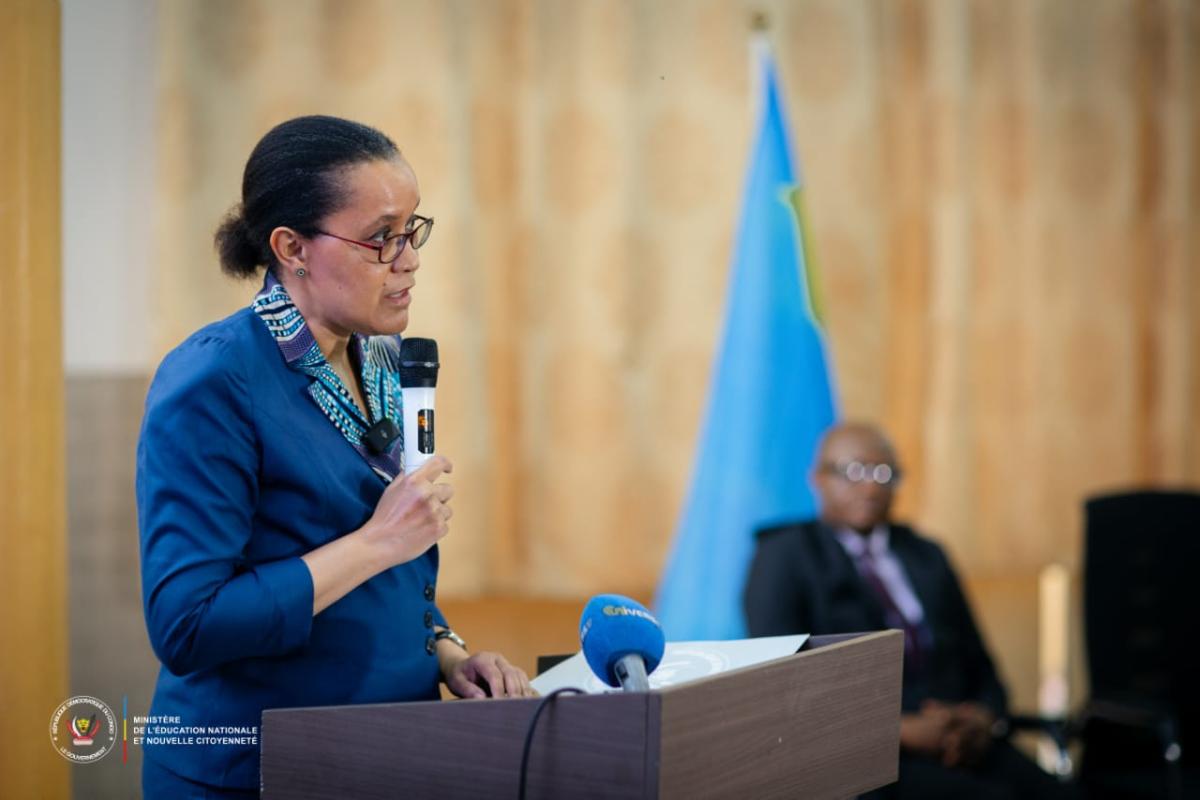 RDC : Raïssa Malu lance la digitalisation du contrôle physique des enseignants par la DINACOPE