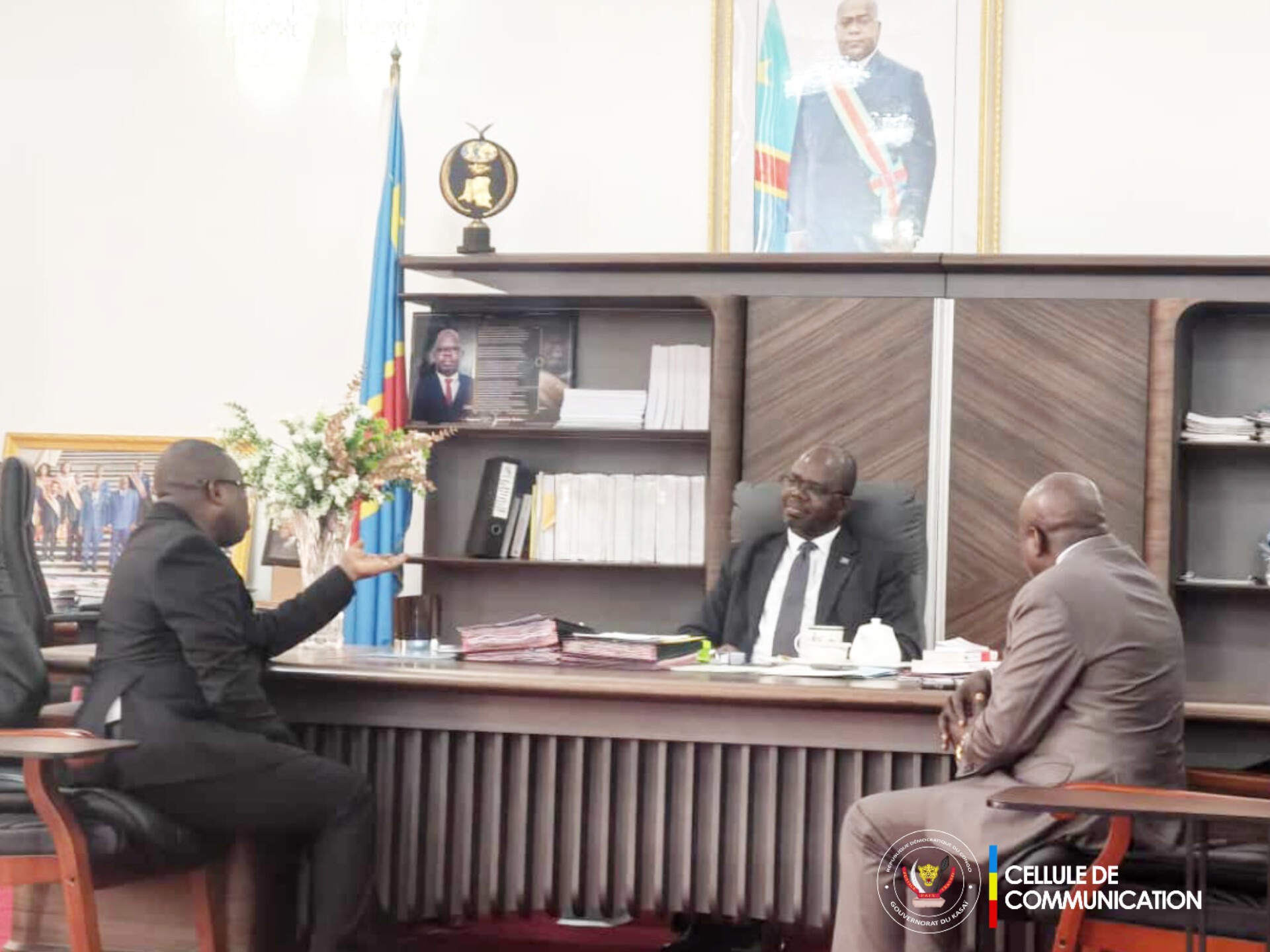 Kasaï : à Kinshasa, le gouverneur Crispin Mukendi intensifie son plaidoyer institutionnel pour accélérer le développement de la province