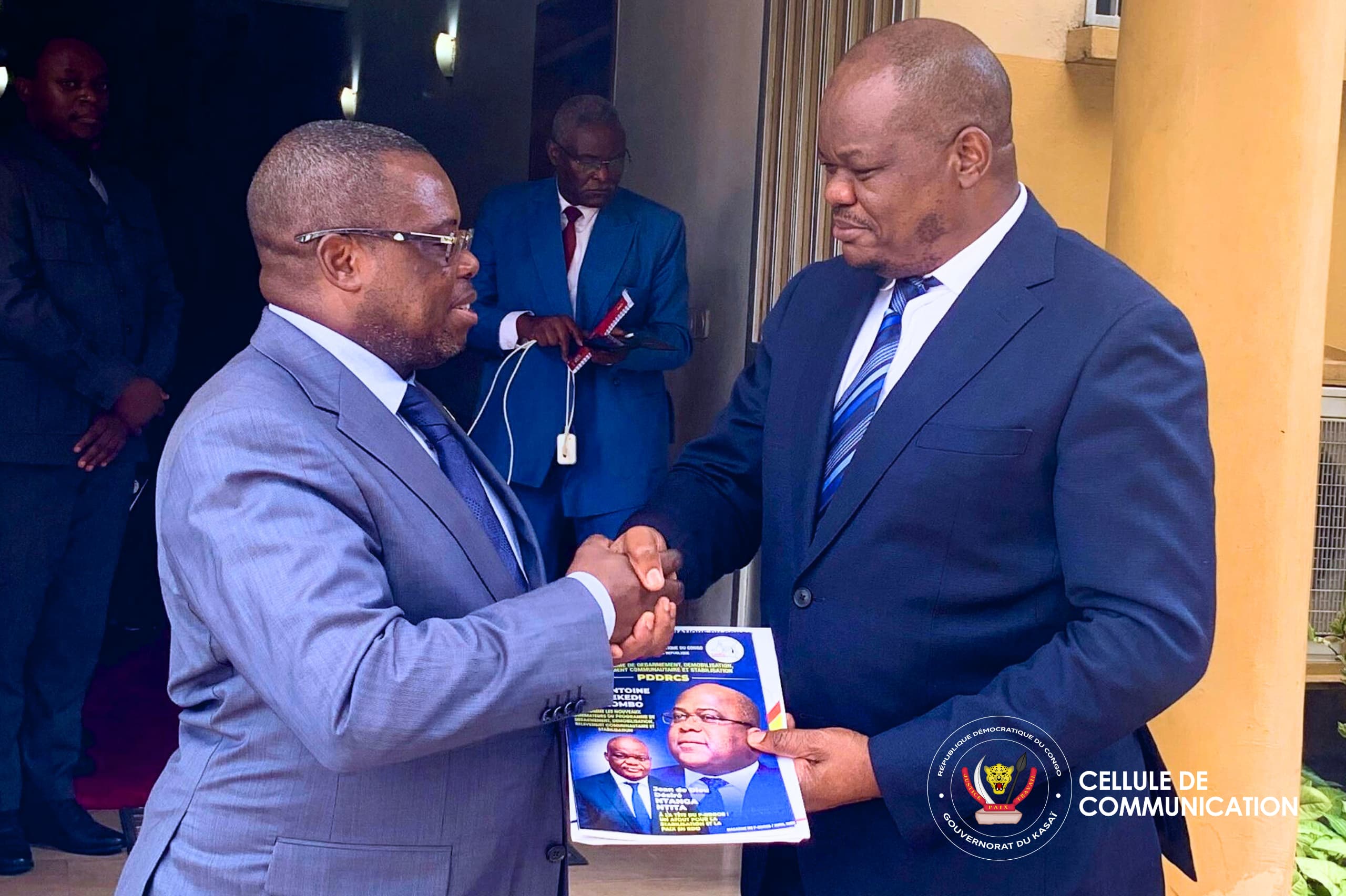 Le Gouverneur Crispin Mukendi sollicite l'ouverture de la coordination provinciale du programme de désarmement, démobilisation, relèvement, communautaire et stabilisation P-DDRCS dans la province du Kasaï