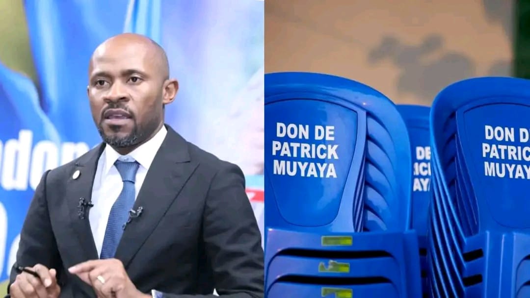 RDC : le ministre Patrick Muyaya concrétise sa promesse par un don de 500 chaises à l'Université de Kikwit Kikwit,