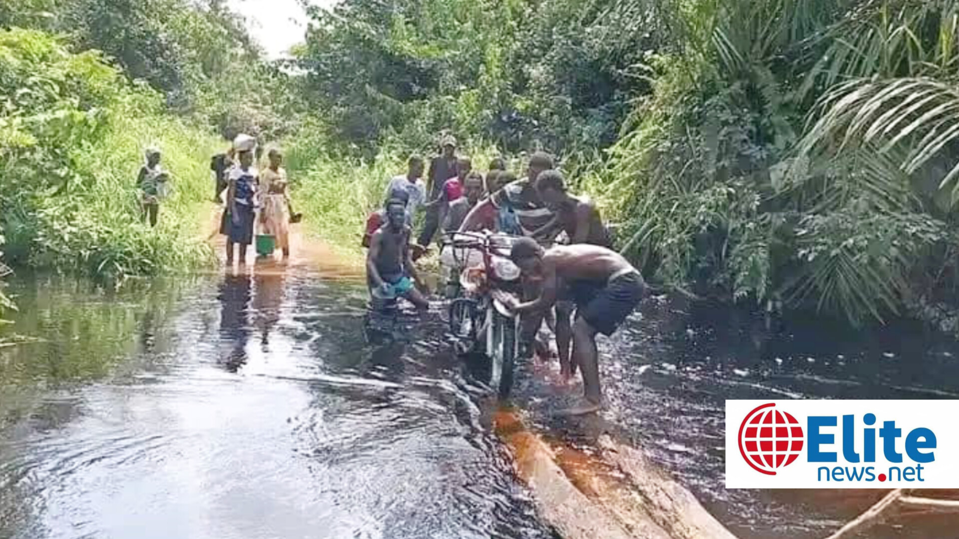 Maï-Ndombe : Basengele au bord de l’isolement, l’absence de ponts paralyse les routes et l’économie locale