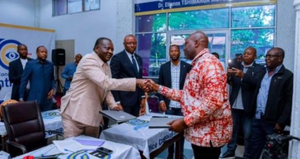 RDC : la Direction générale de l'OCC et le banc syndical signent un protocole d'accord sur l’impact du taux de change pour préserver le pouvoir d’achat