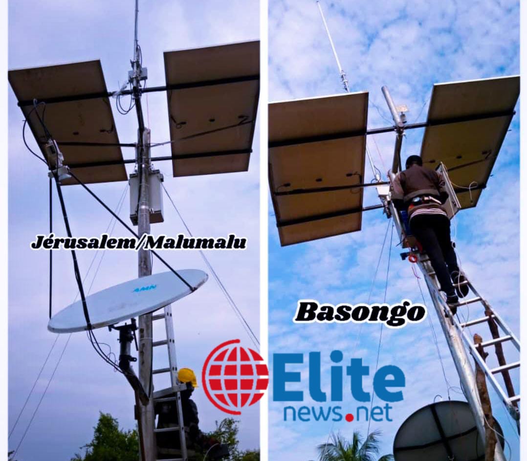 Kasaï : Deux antennes du réseau orange installés à Basongo et Jérusalem grâce au lobbying d'un élu d'ilebo