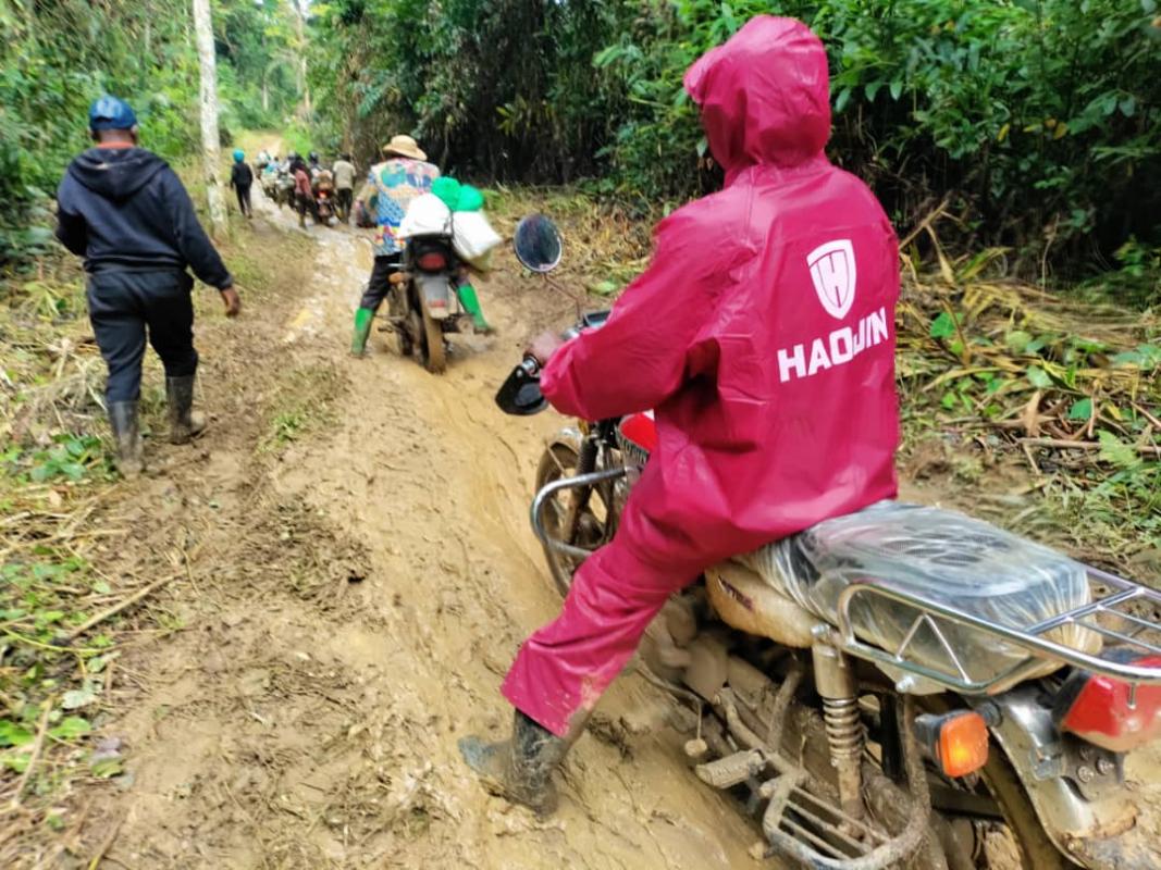 Lubero : hausse du prix de transport en moto entre Manguredjipa et Butembo, une course est passée de 25.000 à 100.000Fc