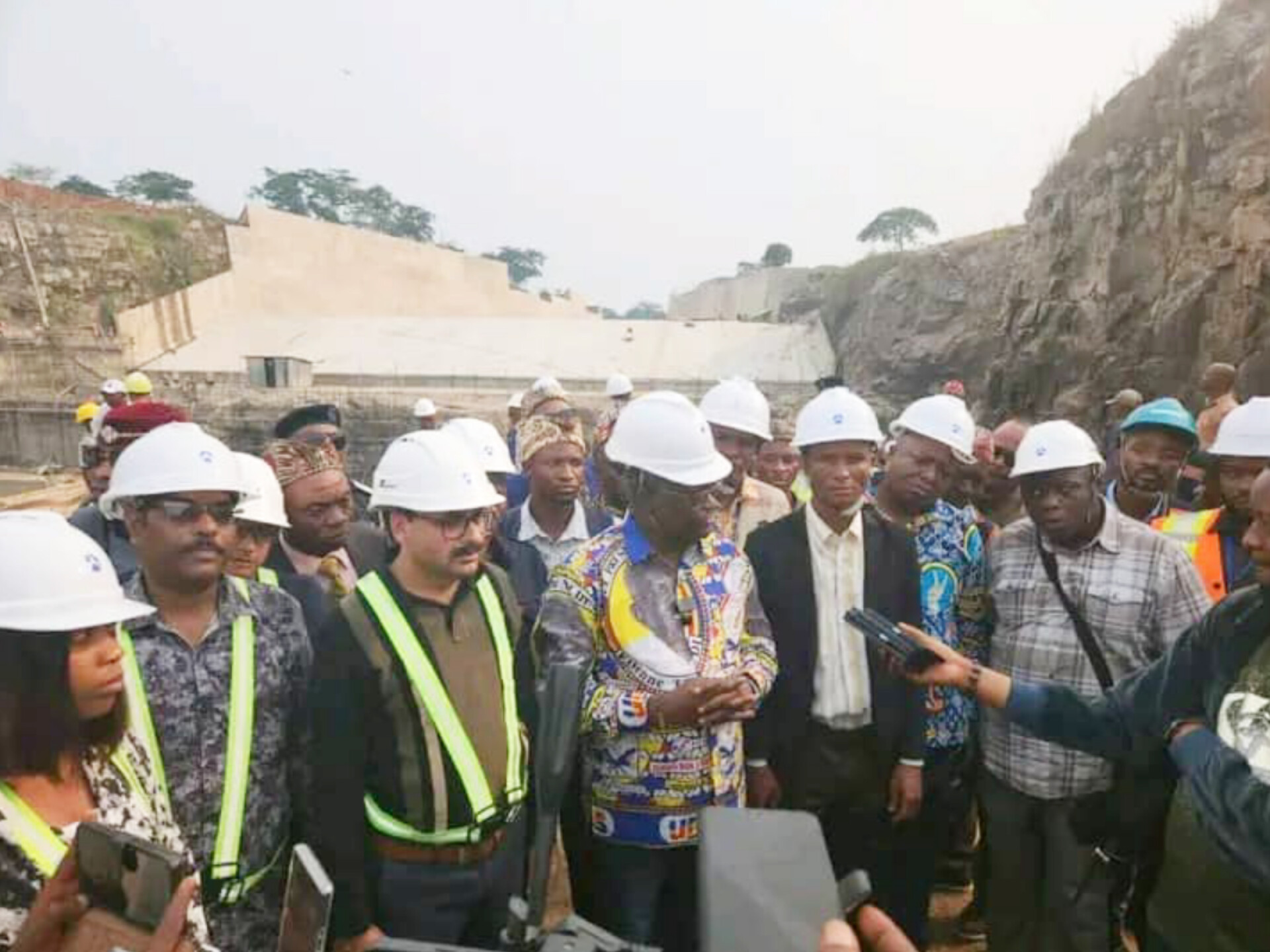 Kasaï-Central : la centrale hydroélectrique de Katende n’affiche que 20 % d’exécution après 15 mois de travaux