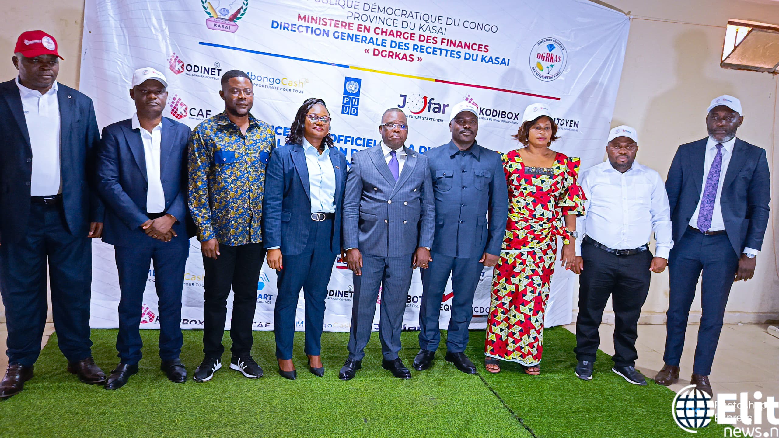 Kasaï : Le Gouverneur Crispin Mukendi lance la digitalisation de la gestion des recettes publiques provinciales