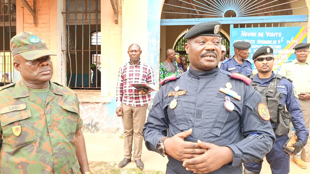 Equateur : 47 criminels mains armées transférés à la Prison Centrale de Mbandaka