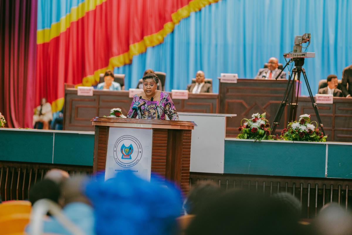 RDC : Un projet de loi de finances de 59.021 milliards CDF exercice 2026 déposé à l'Assemblée nationale