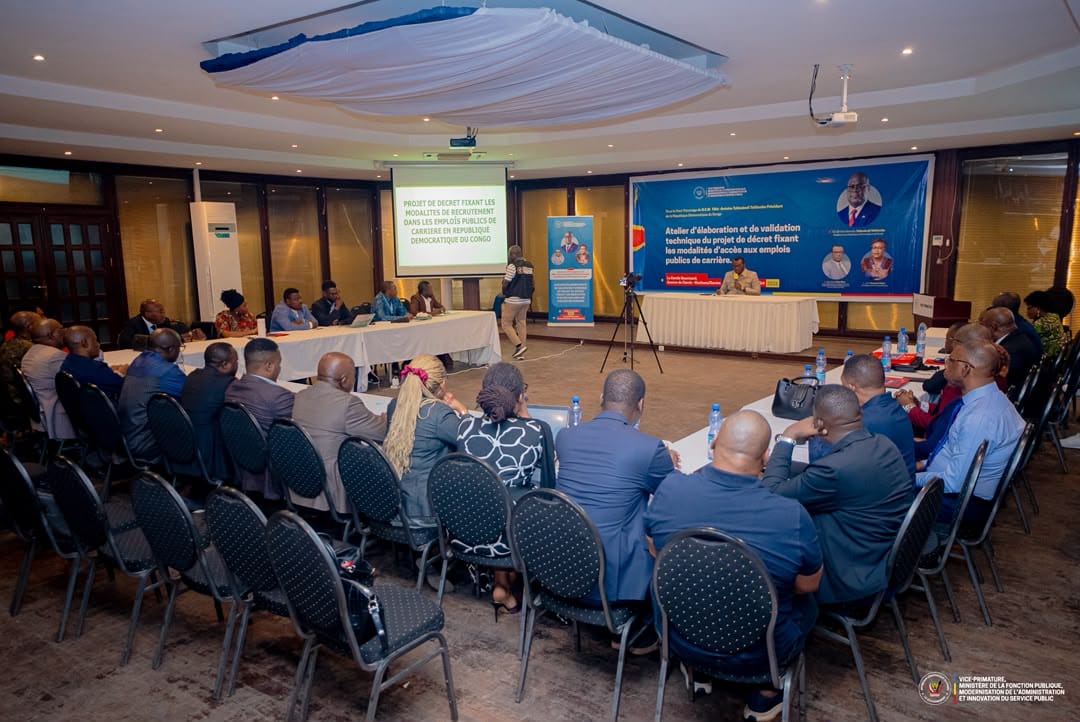 Réforme de l'administration publique : la RDC franchit un cap vers un recrutement fondé sur le mérite et l'égalité d'accès aux emplois publics