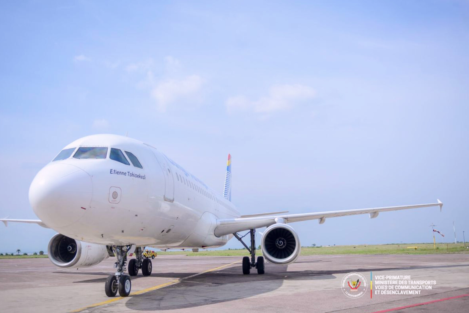 RDC : Congo Airways s'offre un nouvel Airbus A320 dénommé Etienne Tshisekedi avec capacité de 168 places pour renforcer sa flotte aérienne