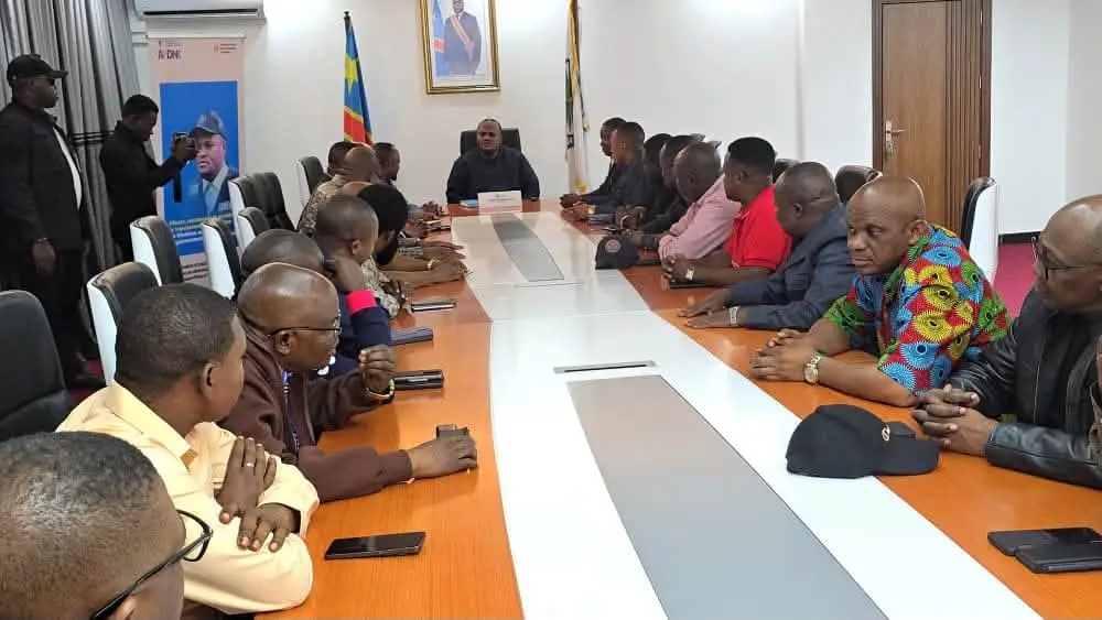 Kinshasa : Daniel Bumba reçoit les présidents des assemblées provinciales à l'ouverture de la COPAP-RDC
