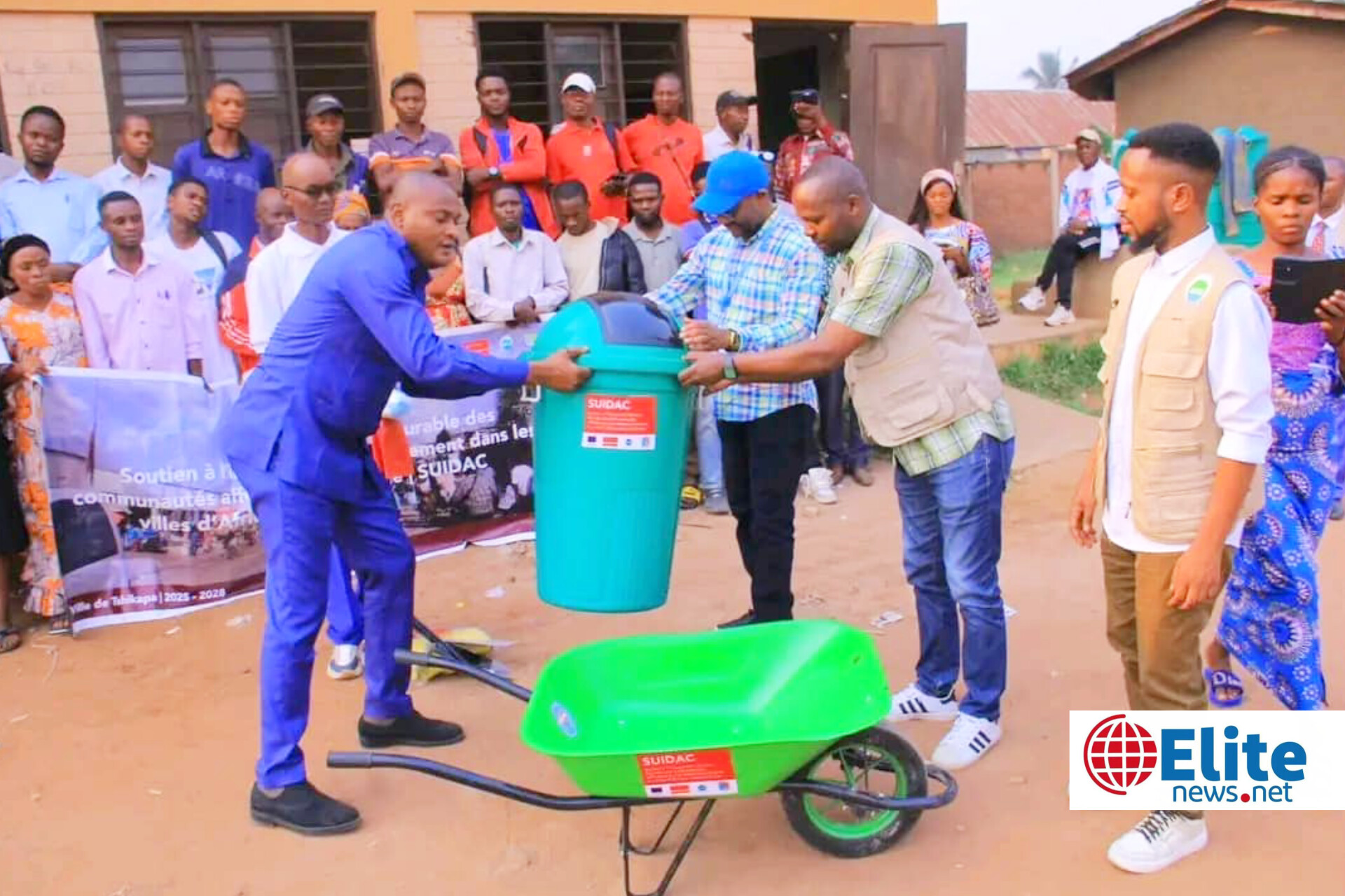 Tshikapa : 50 brigadiers municipaux d'assainissement équipés pour renforcer la protection de l'environnement