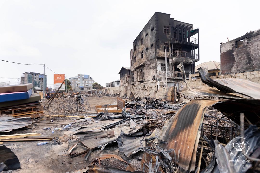 Kinshasa: Incendie de Delvaux, le Gouvernement lance un plan de soutien pour les artisans sinistrés