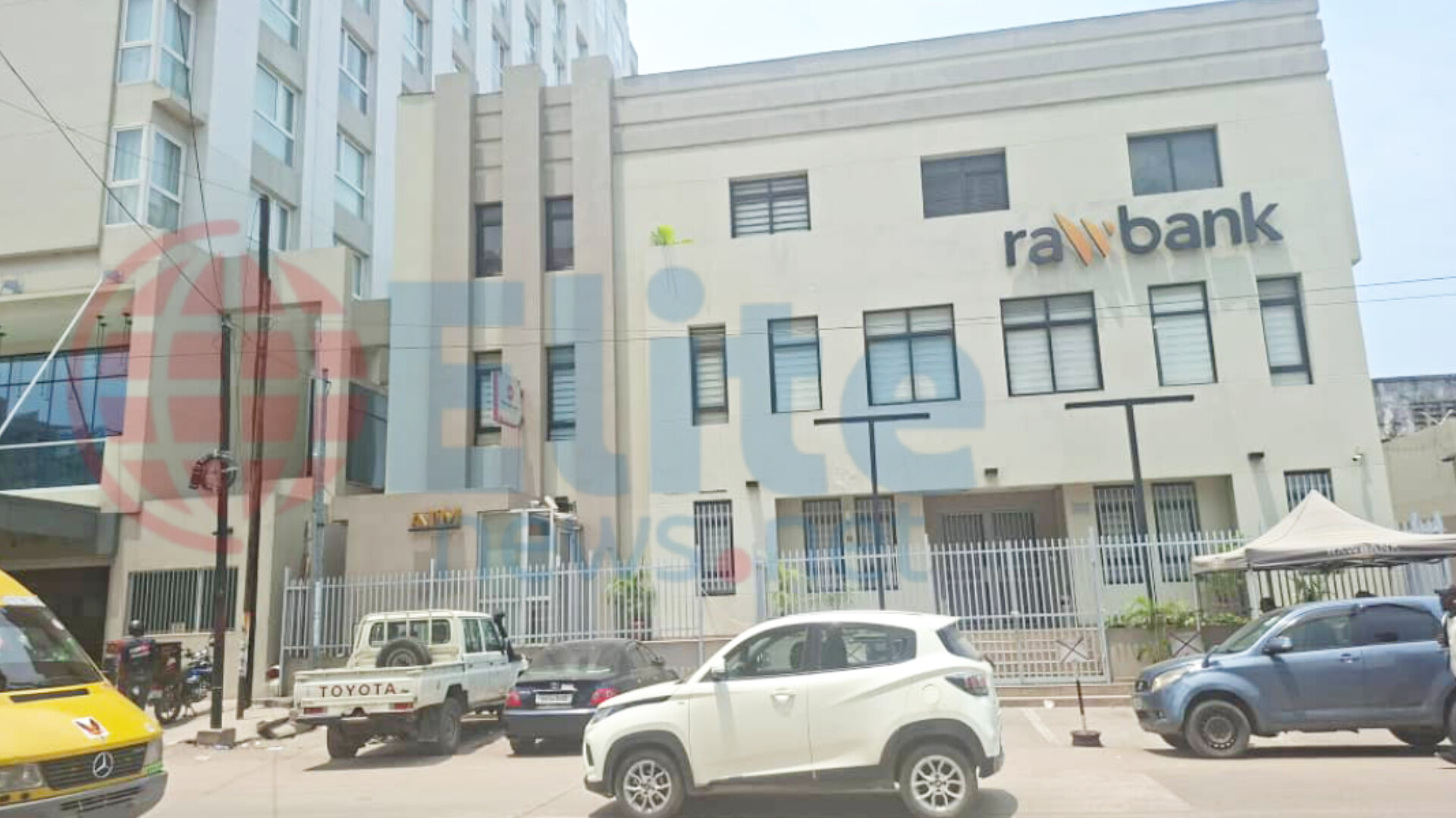 Kinshasa : une agence de la Rawbank de la Gombe scellée par le fisc provincial pour non-paiement d'impôts