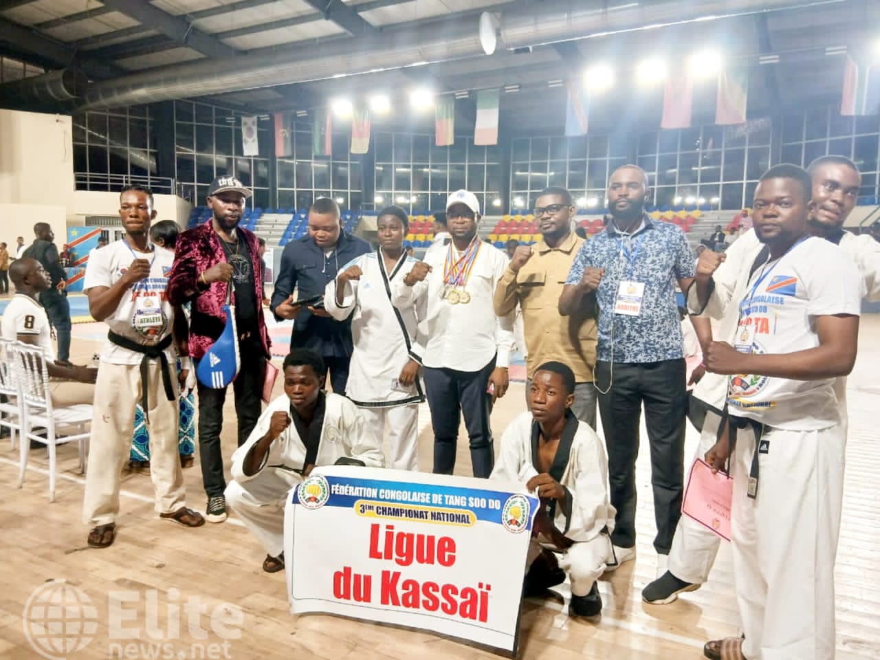 RDC : Maître Augustin Mulumba représente le gouverneur Crispin Mukendi à la clôture 3ᵉ Édition du championnat national de Tangsoodo à Kinshasa.